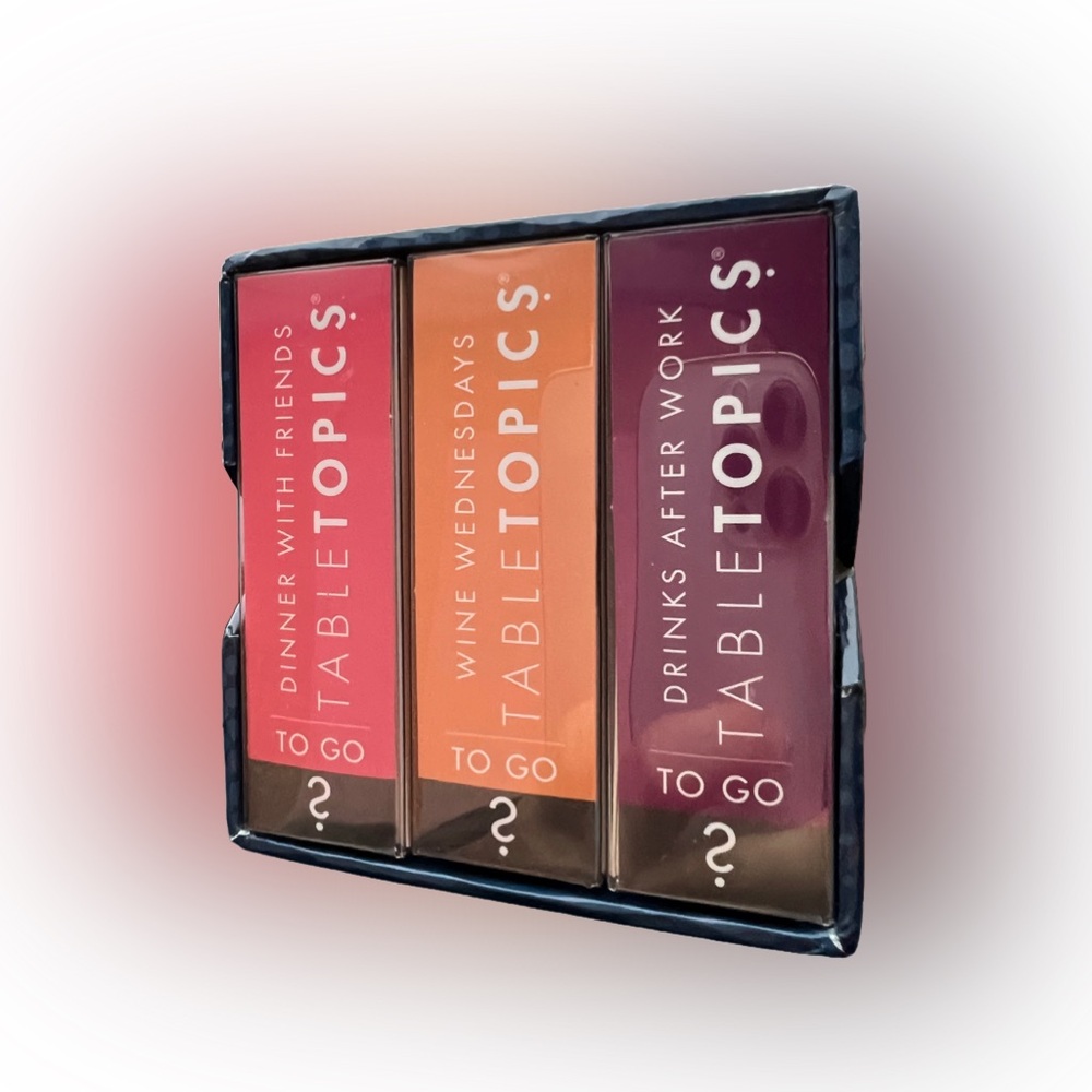 Table Topics Friends Conversation Pack 3 pack